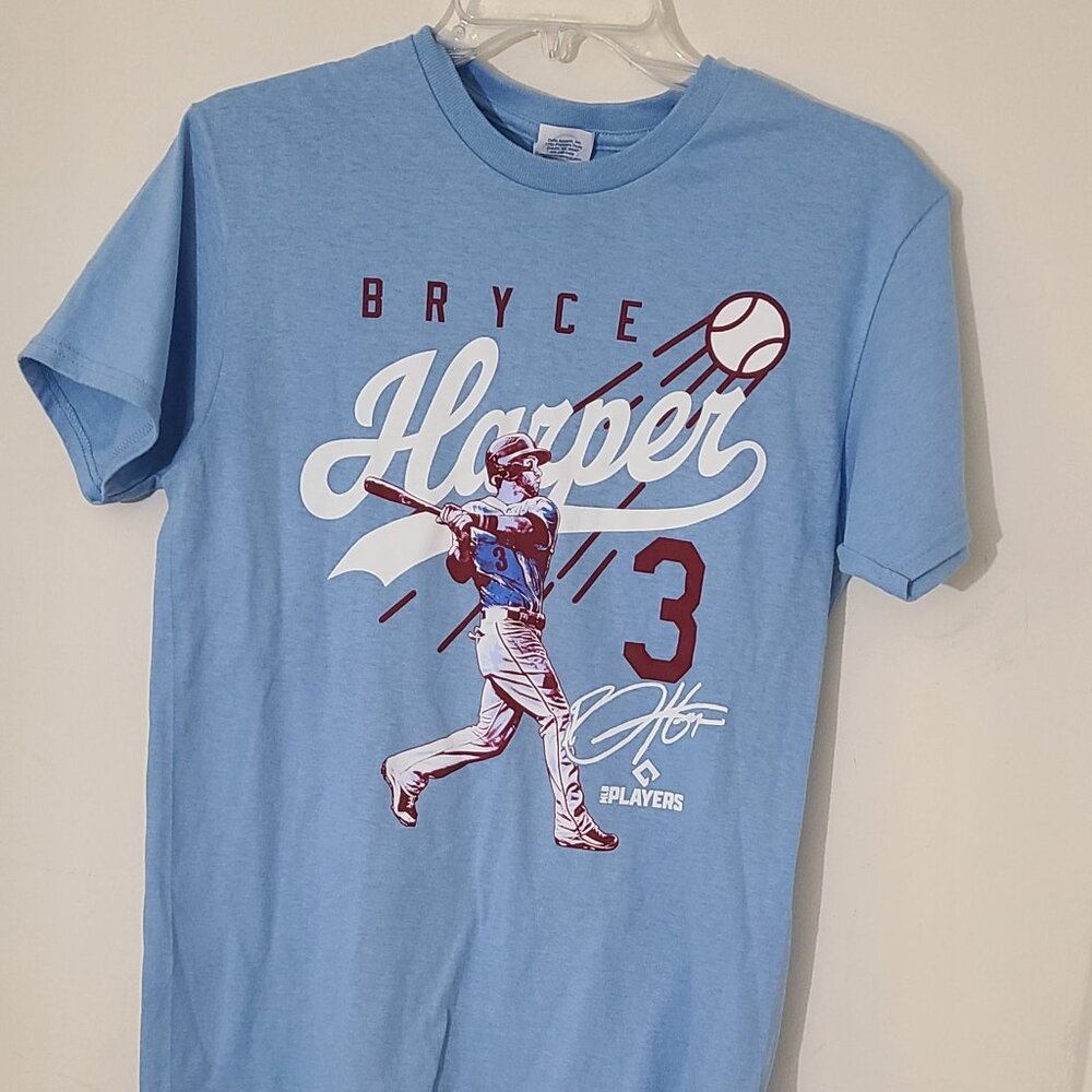 Philadelphia Phillies Bryce Harper Throwback T-Shirt Small
